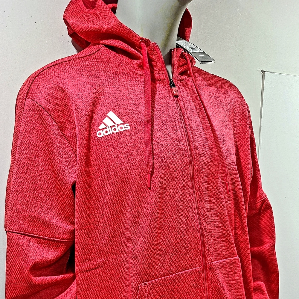 Adidas Team Issue Full Zip Hoodie